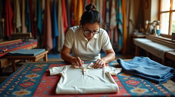 Découvrez l'artisanat textile du fabricant de polo personnalisé et vêtement de travail
